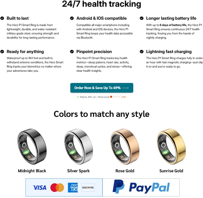 Herz P1 Smart Ring Review + App Info & Consumer Feedback