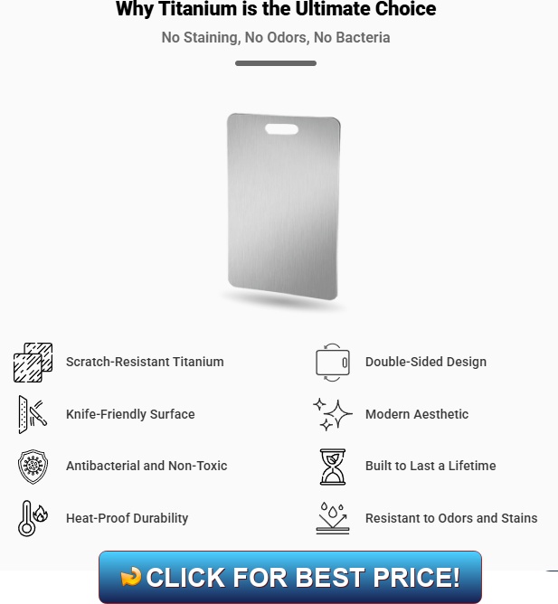Katuchef Titanium Cutting Board Review – Hygienic & Durable